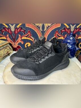 Skechers Cessnock Women’s No-Slip Work Black Size 8 | Comfortable & Lightweight